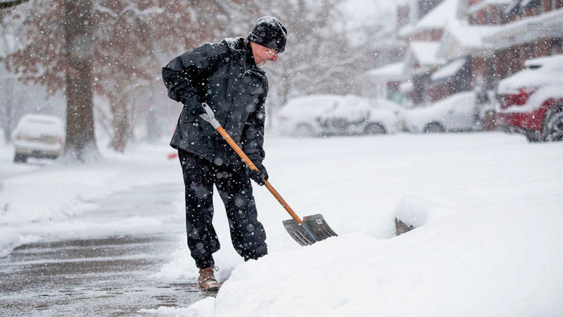 لم يكن أحد يتوقع تدنّي درجة الحرارة بهذا الشكل في تكساس. 		 أرشيفية