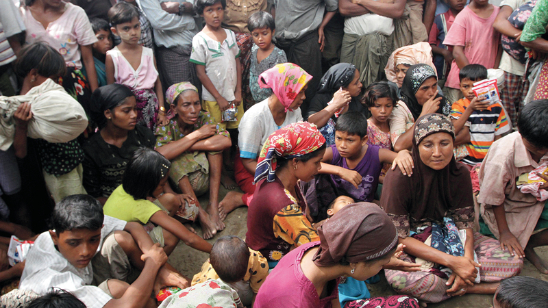 الروهينغا في مخيمات اللجوء يشعرون بالرعب من الانقلاب في ميانمار.  أرشيفية