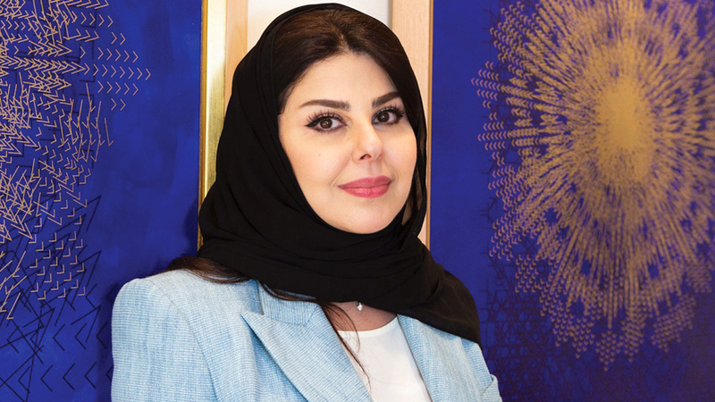 الفنانة السعودية لولوة الحمود.