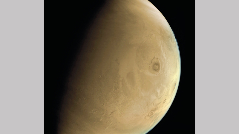 الصور الجديدة للكوكب الأحمر تؤكد كفاءة المسبار وأنظمته الفرعية وأجهزته العلمية وجودتها.  من المصدر