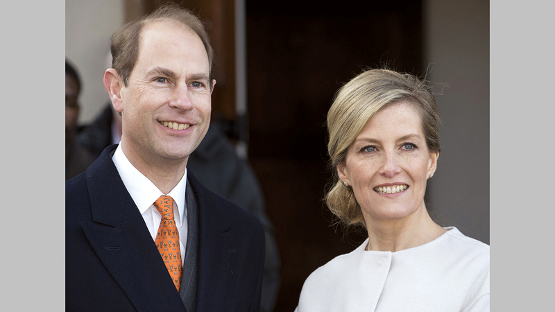 الأمير إدوارد وزوجته تنازلا عن حق أبنائهما في الألقاب الملكية. أرشيفية