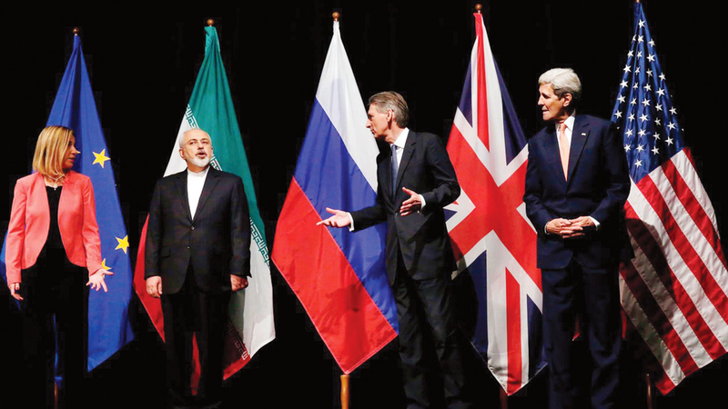 مسؤولون من الأطراف الموقِّعة على اتفاق 2015 النووي.   أرشيفية