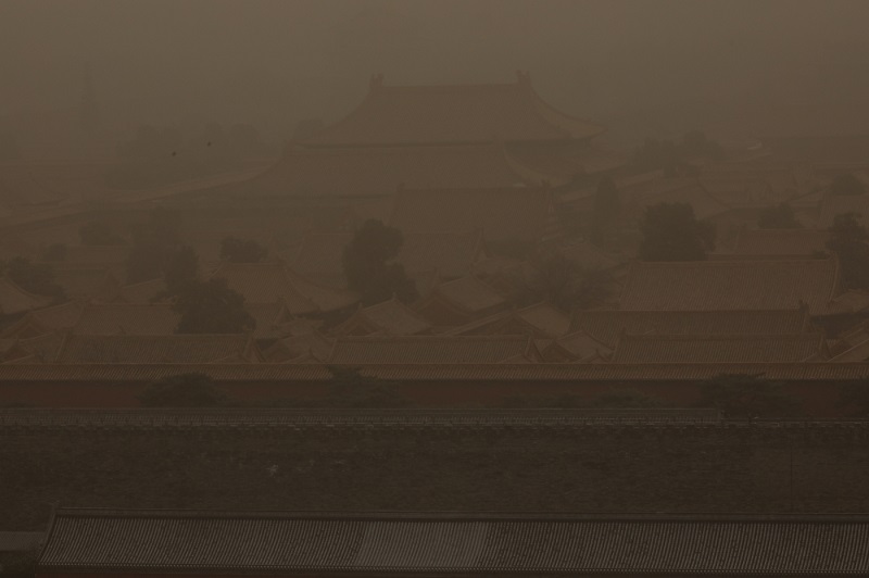 منظر يُظهر المدينة حيث تأثرت نحو 12 مقاطعة . د ب أ