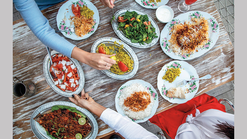 المهرجان يسلط الضوء على أطباق مستلهمة من ثقافات أكثر من 200 جنسية تعيش في دبي.  من المصدر