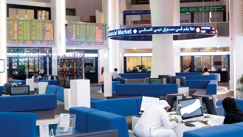 سوق دبي المالي أغلق عند مستوى 2621 نقطة.   أرشيفية