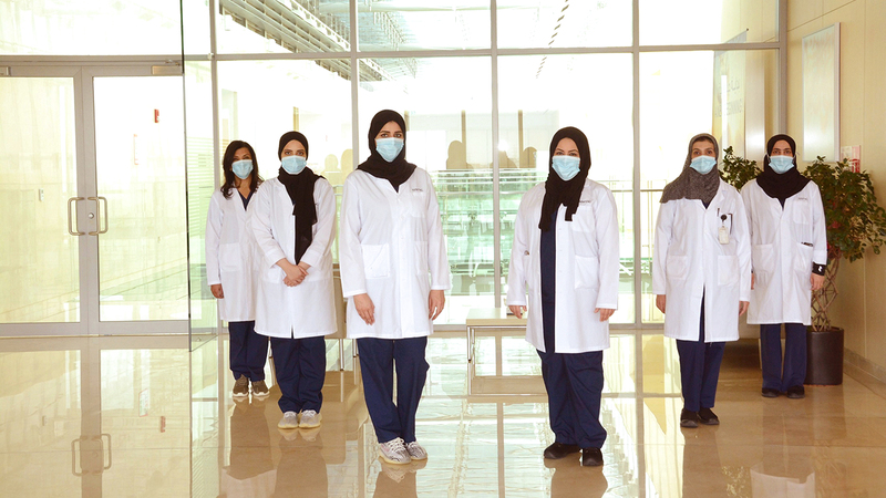 حملة «النساء يعتنين بالنساء» تهدف إلى إيجاد بيئة مثالية ومريحة للمريضات.  من المصدر