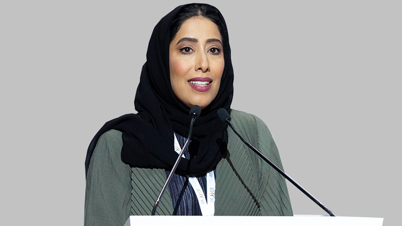 نائبة رئيسة مجلس الإمارات للتوازن بن الجنسين: منى غانم المري.