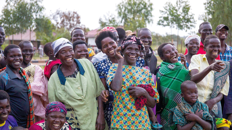سكان أوكيري فرحون بحال مدينتهم.   من المصدر