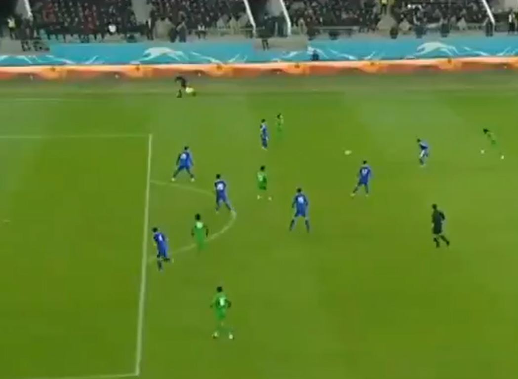 Video .. Iraq’s goal against Uzbekistan in front of thousands of fans
