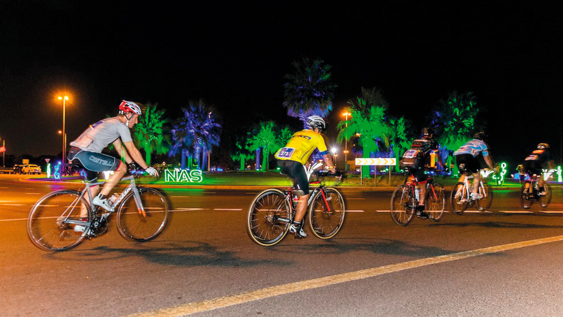 سباقات الدراجات تشهد حضوراً دائماً في منافسات دورة ند الشبا.   من المصدر