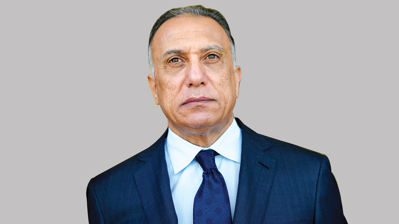 الكاظمي يحاول إبعاد إيران عن التدخل في شؤون بلاده.   من المصدر