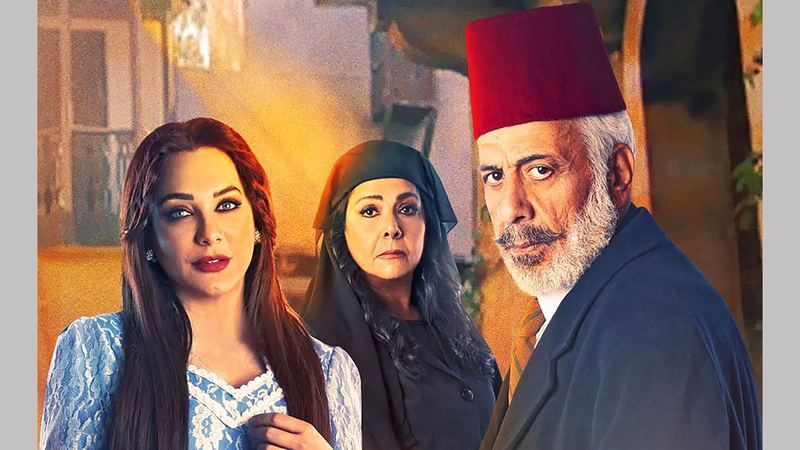 نخبة من كبار النجوم استقطبهم أعمال البيئة الشامية هذا العالم.  أرشيفية