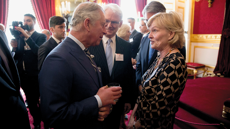 تم إيكال بعض مهام الملكة لابنها الأمير تشارلز. أ.ب