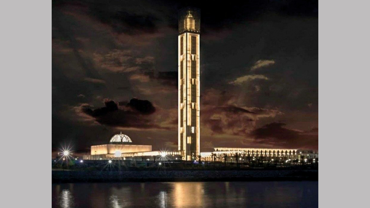 بالفيديو مساجد مسجد الجزائر الأعظم جوهرة ترى من كل زوايا العاصمة