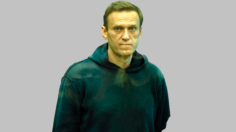 المعارض الروسي أليكسي نافالني أعلن إنهاء إضرابه عن الطعام.   أ.ف.ب