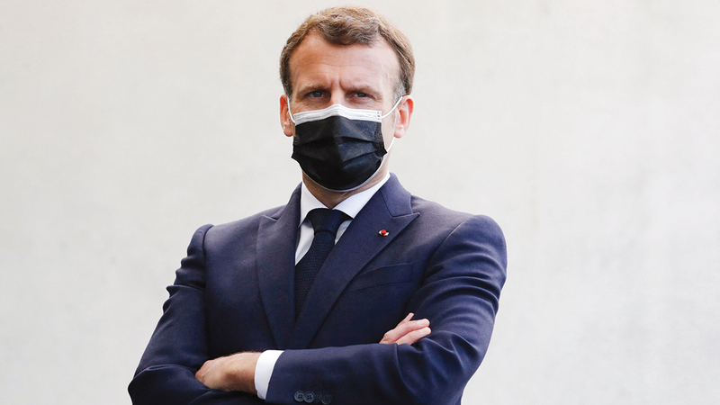 ماكرون يستعد لمعركة انتخابية حامية الوطيس.  من المصدر