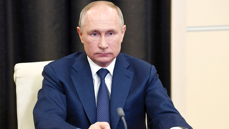 من المؤكد أن بوتين لن يستخدم أسلحة الدمار الشامل في مواجهته مع كييف.		 رويترز