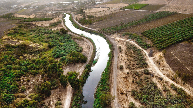 مياه نهر الأردن تتناقص ولم تعد تكفي لتلبية الحاجات المتزايدة من المياه.  أرشيفية