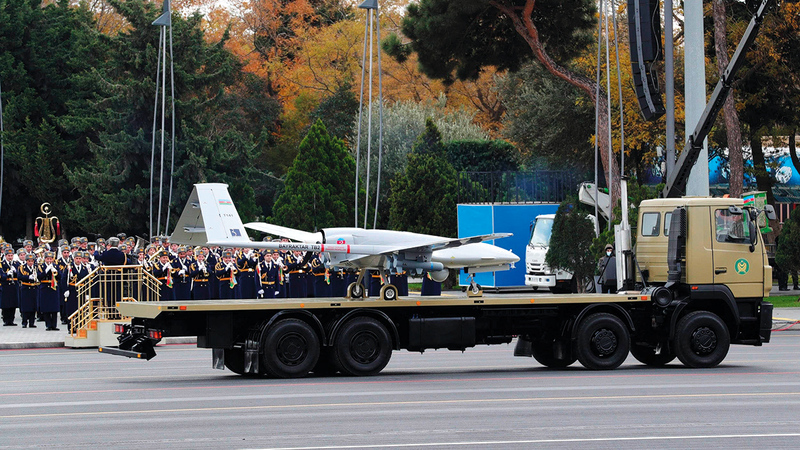 الطائرات بدون طيار التركية شاركت بقوة في الحرب الأخيرة.  أرشيفية