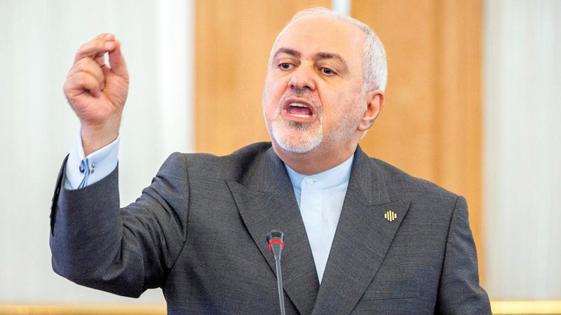 ظريف تحدث عن عدم صلته باتخاذ قرارات أساسية تتعلق بالأمن القومي، والتي تتم دون مشاركته أو حتى علمه.   أرشيفية