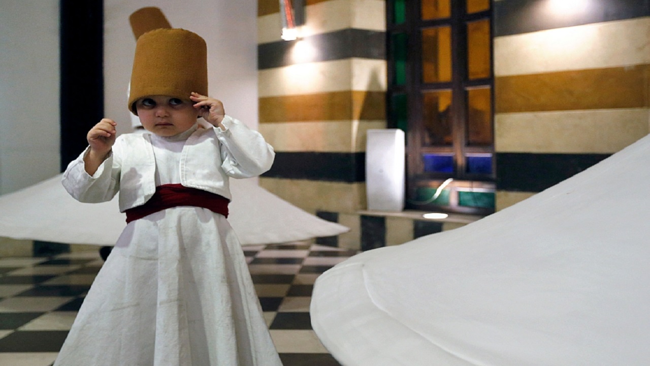 أنس، ذو السنوات الثلاث.
أ.ف.ب