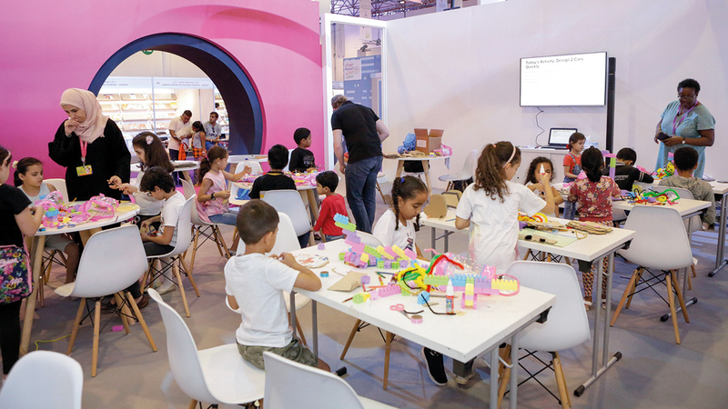 من نشاطات وورش الدورة الماضية للمهرجان.   من المصدر