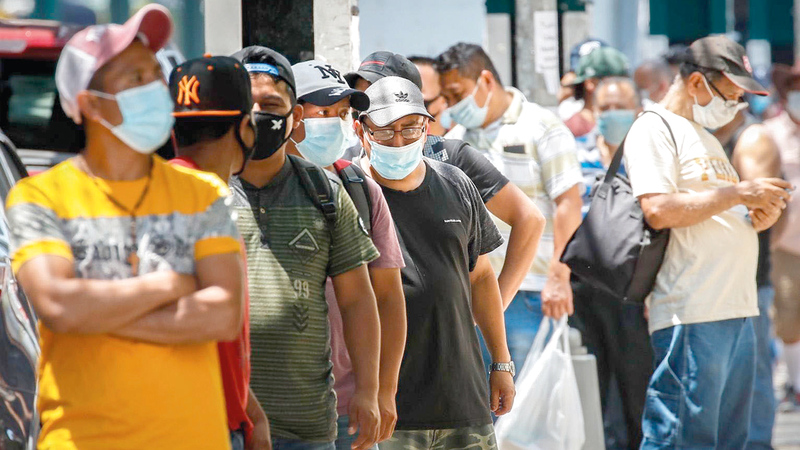 قبول المزيد من المهاجرين تزامن مع أزمة صحية واقتصادية خانقة. 	  أرشيفية