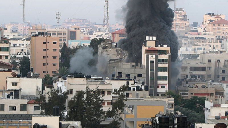 إجراءات وقف إطلاق النار في غزة علاج مؤقت للمشكلة الإسرائيلية - الفلسطينية.   رويترز