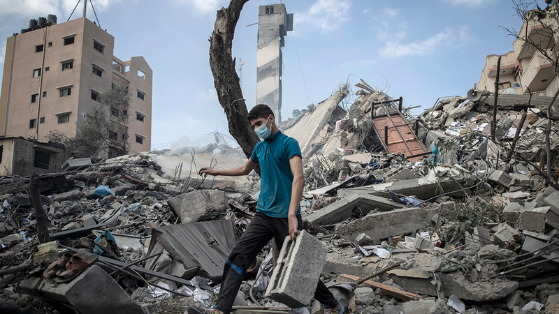 الفلسطينيون هم من يدفع دائماً كلفة التصعيد.   أ.ب