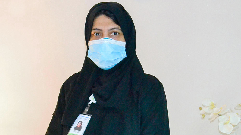 فاطمة خوري: «واجبي كمواطنة أن أخدم بلدي ومجتمعي وعائلتي، حتى ننتصر على الوباء».