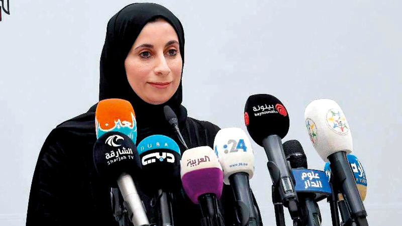 الدكتورة فريدة الحوسني: «الجهات الصحية الإماراتية أجرت دراسة بشأن فاعلية التطعيم في الدولة».