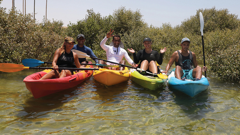 التجديف من الرياضات البدنية الممتعة التي يمكن ممارستها بشكل فردي أو جماعي.   وام