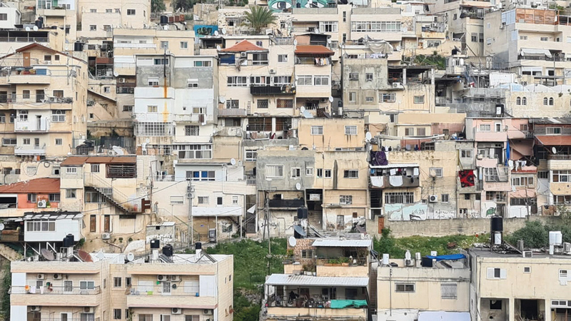 المنازل المهددة بالاستيلاء الاستيطاني. 	 الإمارات اليوم