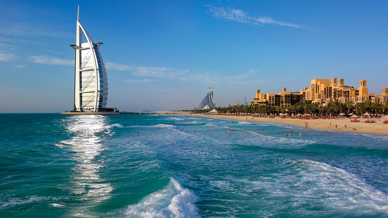 بيانات السياح القادمين إلى دبي سلطت الضوء على مرونة الإمارة خلال فترة الانتشار السريع للوباء على مستوى العالم.  أرشيفية