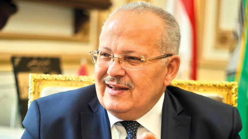 محمد عثمان الخشت مؤلف الكتاب.