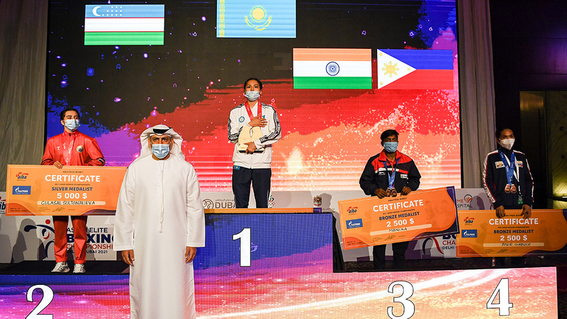 صورة بطلات كازاخستان يحصدن 8 ذهبيات في بطولة آسيا للملاكمة – رياضة – محلية