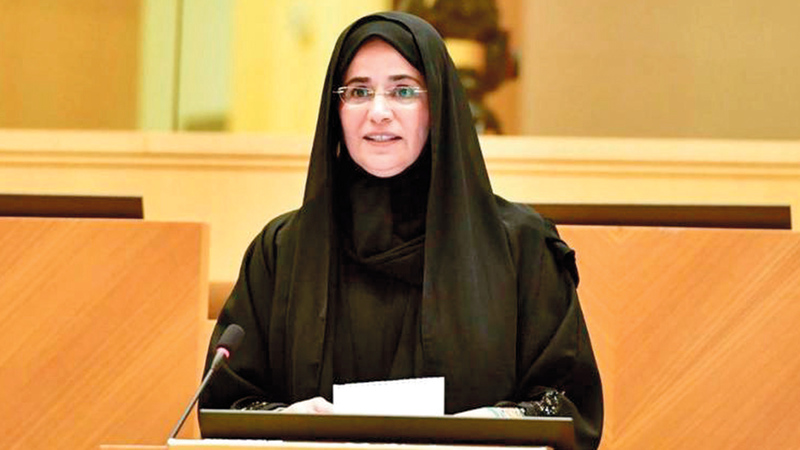 ناعمة المنصوري: «القانون حرص على ضمان حقوق أصحاب الهمم وتأمين المعيشة الكريمة لهم».