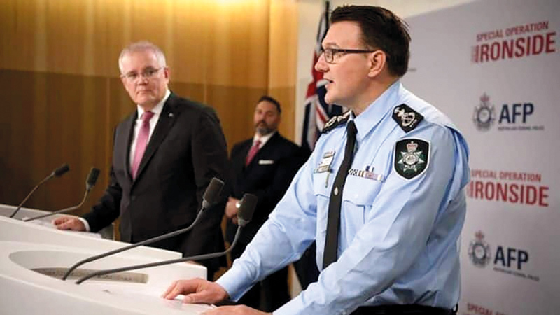 شرح عن العملية الدولية في بريطانيا.  رويترز