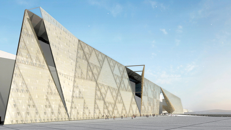 سيضم المتحف بين جنباته نحو 100 ألف قطعة أثرية.  أرشيفية