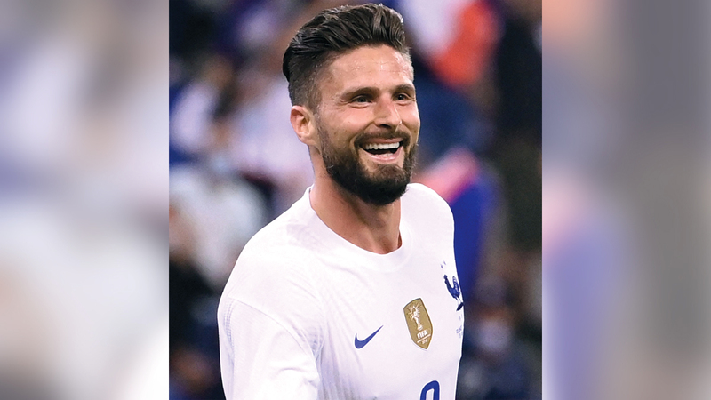 أوليفييه جيرو.  أ.ف.ب