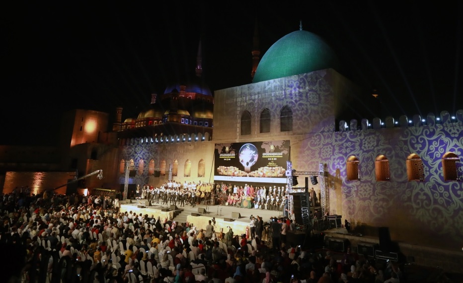 وتستضيفها قلعة صلاح الدين - ساحة الهناجر - قبة الغورى حديقة الحرية- حديقة متحف مختار - بيت السنارى بالسيدة زينب - قصر الأمير طاز.