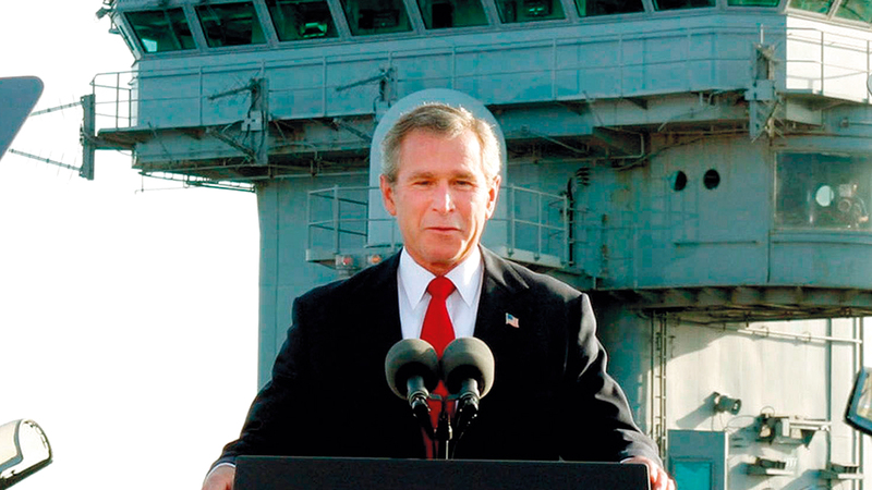 قادة سياسيين في إسرائيل عارضوا غزو العراق في البداية.   أرشيفية