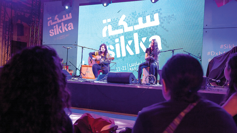 مهرجانات «دبي للثقافة» تولي اهتماماً كبيراً بالموسيقى.   أرشيفية