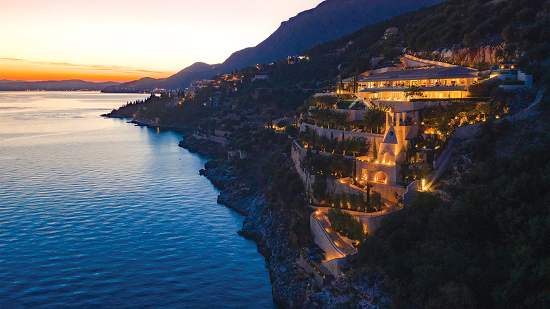 تُعد جزيرة كورفو ثامنة الجزر اليونانية الكبيرة.   من المصدر