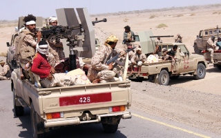 الصورة: التحالف يدمر 5 مسيرات وصاروخين باليستيين أطلقتها ميليشيات الحوثي تجاه السعودية