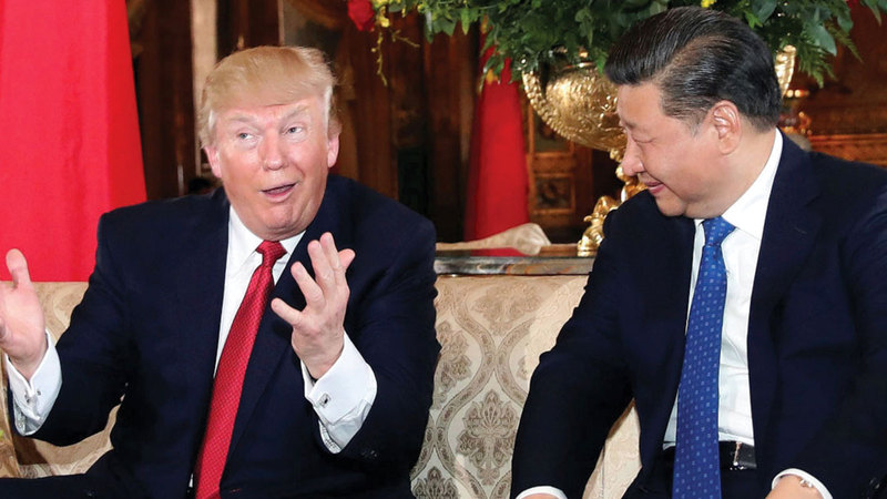 ترامب أول من أطلق على الصين لقب «عدو».  أرشيفية