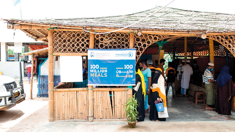 الحملة نجحت في مضاعفة هدفها وجمع مساهمات تعادل 216 مليون وجبة.   من المصدر