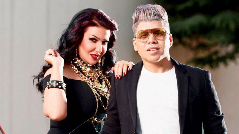 سمية الخشاب تدخل مع عمر كمال عالم المهرجانات الشعبية.  أرشيفية