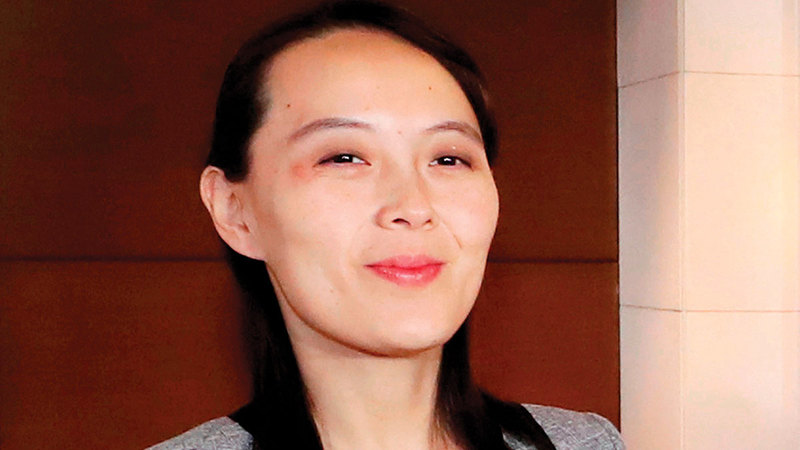 اتهمت شقيقة الرئيس الكوري بايدن بأنه أكثر عدوانية من ترامب عندما قرر استئناف المناورات العسكرية مع كوريا الجنوبية.   أ.ب