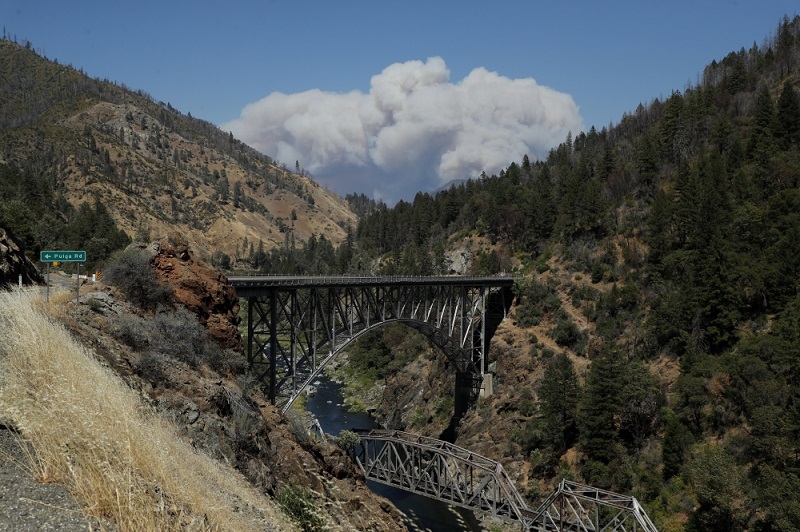 ونتج الحريق على الأرجح بسبب سقوط شجرة على خطوط كهرباء لشركة PG&E التي اعترفت في وقت سابق بالتسبّب في اندلاع حريق يعدّ الأكثر دموية في تاريخ كاليفورنيا الحديث.